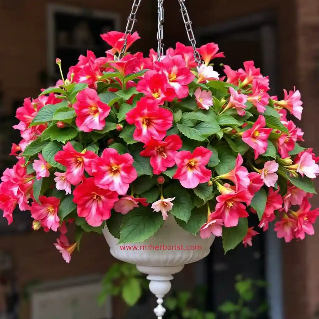 begonia hanging baskets