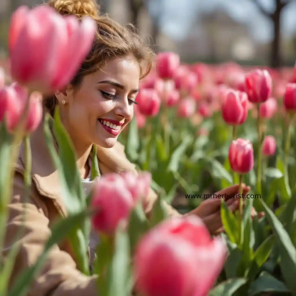 pink tulip