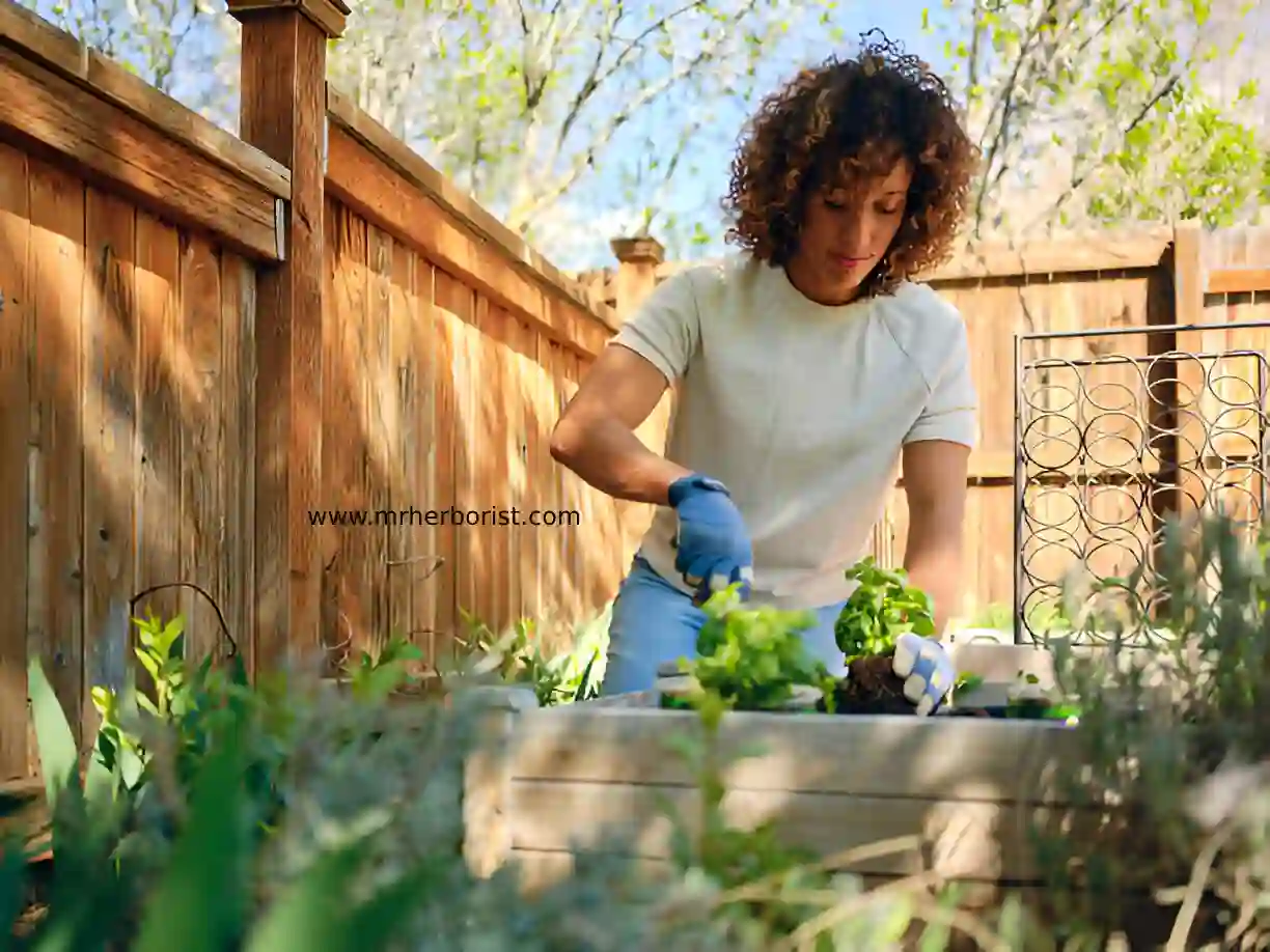 medicinal herb garden