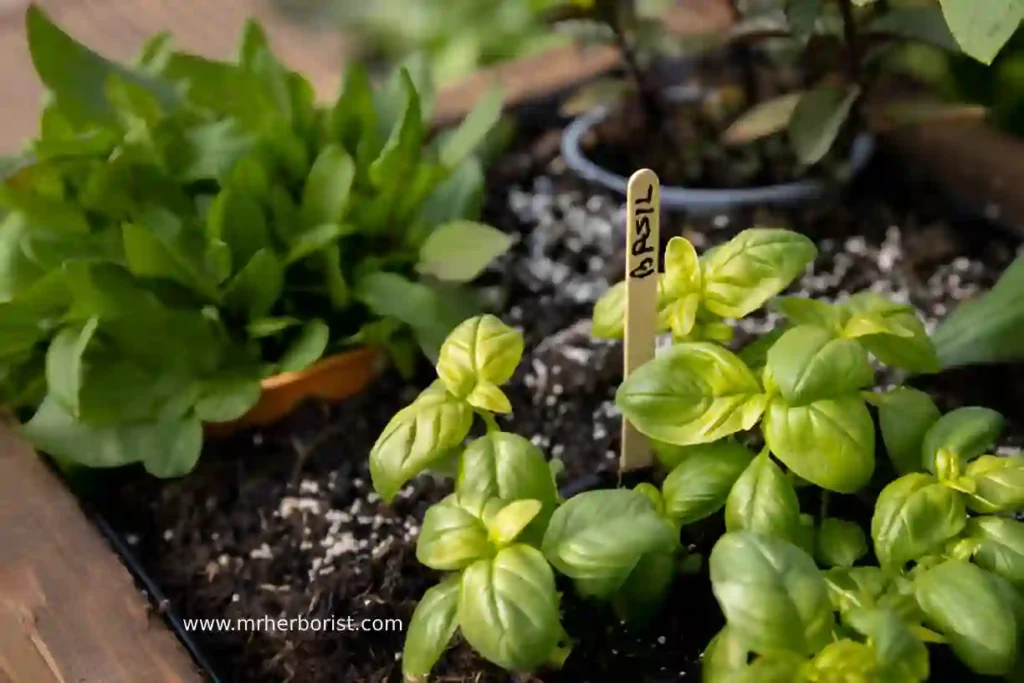 planting herbs