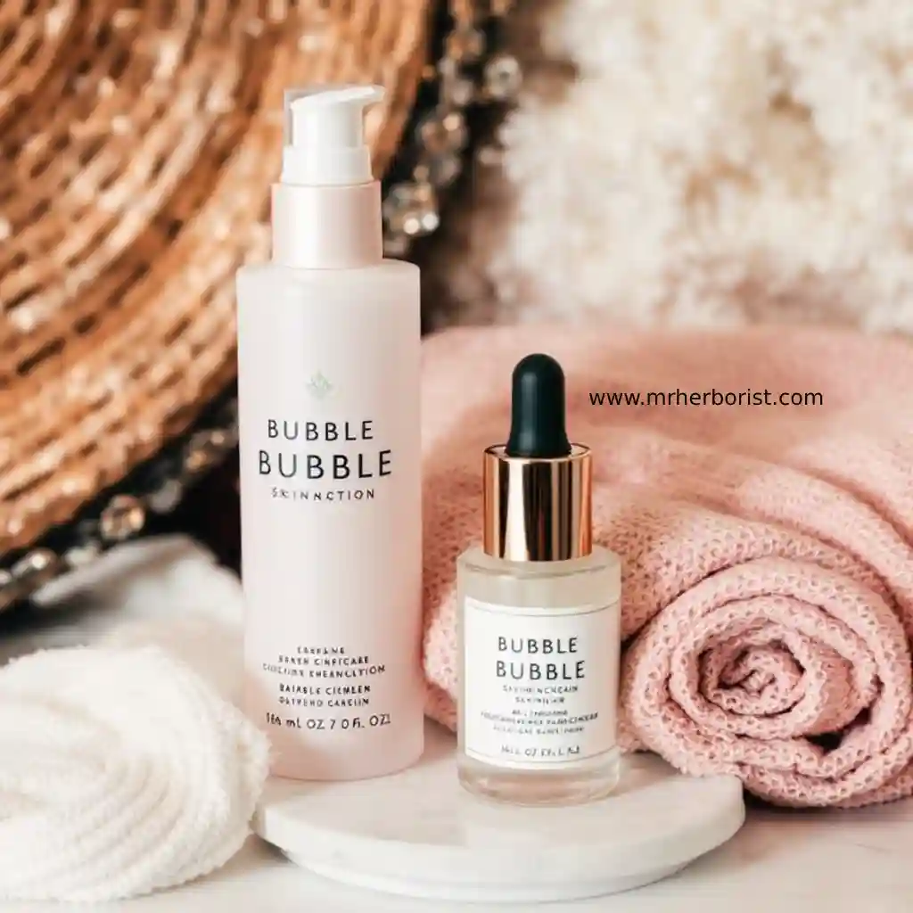 bubble skincare products