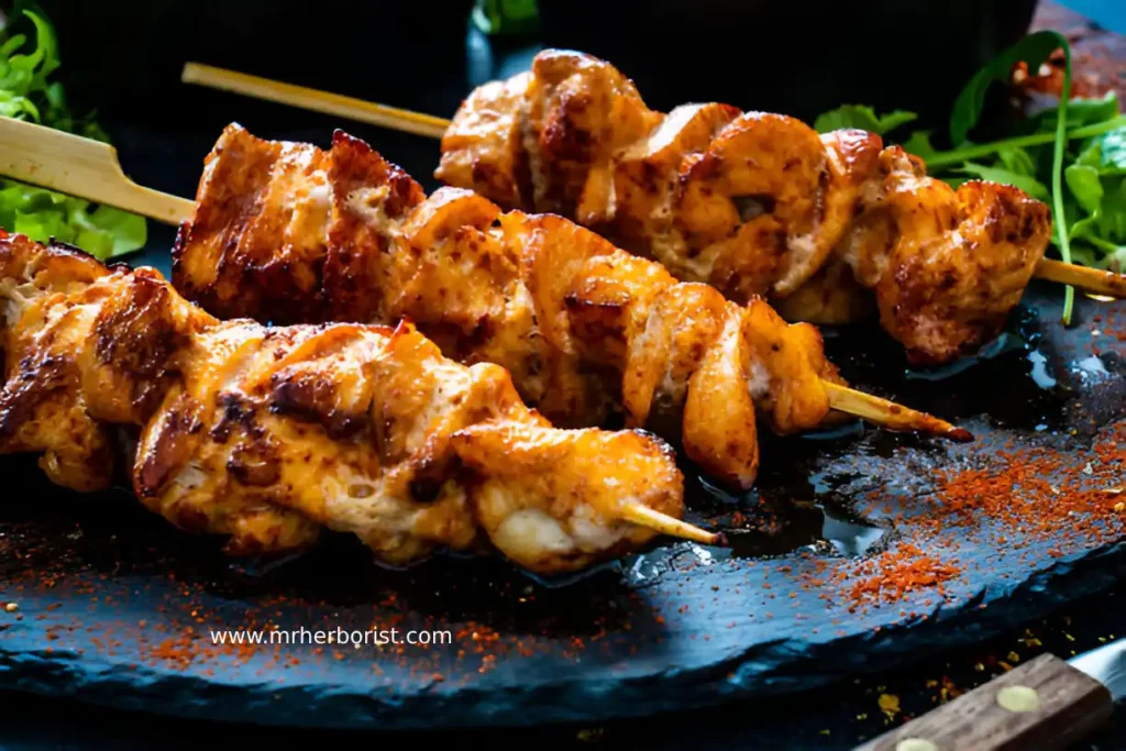 Grilled Chicken Skewers